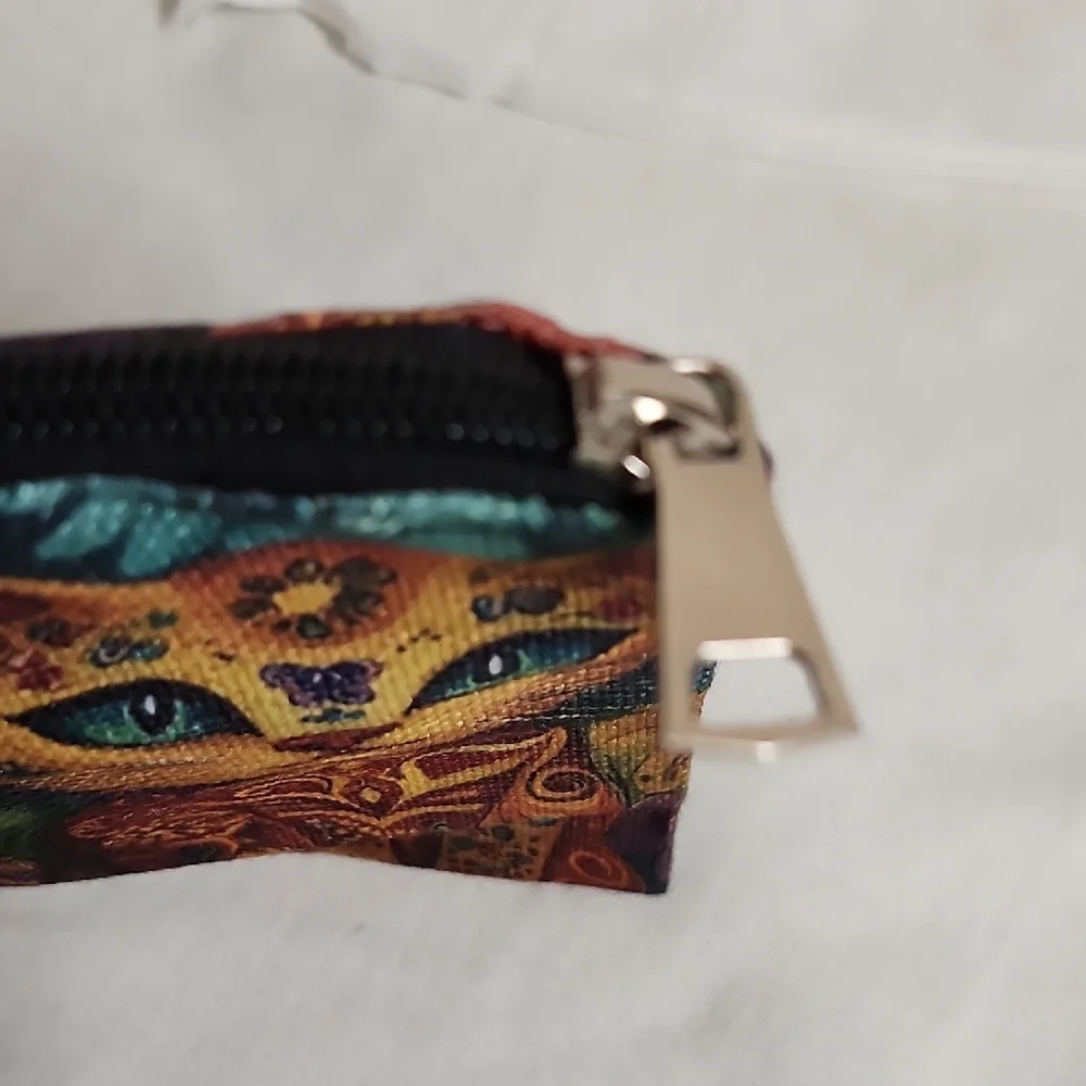 Hello 3am Forever Plush Sleepy Cat Crossbody Purse with Cat Pouch